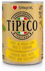 Disugual Tipico Dog Chicken, Barley and Vegetables 400g