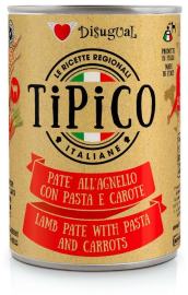 Disugual Tipico Dog Lamb, Pasta and Carrots 400g