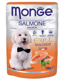 Monge GRILL Dog Kapsička losos 100g