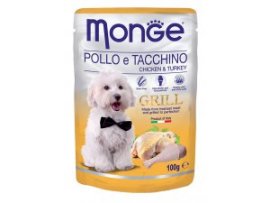 Monge GRILL Dog Kapsička kura, morka 100g