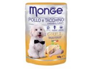 Monge GRILL Dog Kapsička kura, morka 100g - cena, porovnanie