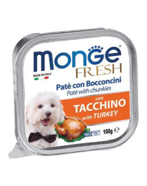 Monge Fresh paštéta & kúsky s morkou 100g