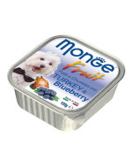 Monge FRUIT Dog Moriak s čučoriedkou 100g - cena, porovnanie