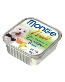 Monge Fruit Dog Paštéta Losos a hruška 100g