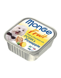 Monge Fruit Dog Paštéta bravčové a ananás 100g