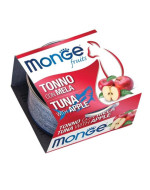 Monge Fruit Cat Tuniak a jablko 80g - cena, porovnanie