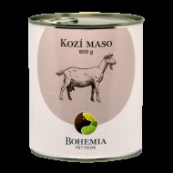 Bohemia Pet Food Kozie mäso vo vlastnej šťave 800g - cena, porovnanie