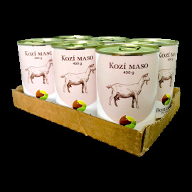 Bohemia Pet Food Kozie mäso vo vlastnej šťave 6x400g