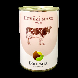 Bohemia Pet Food Hovädzie mäso vo vlastnej šťave 400g