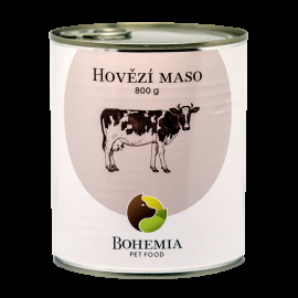 Bohemia Pet Food Hovädzie mäso vo vlastnej šťave 800g