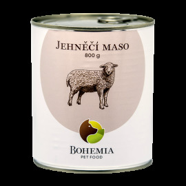 Bohemia Pet Food Jahňacie mäso vo vlastnej šťave 800g