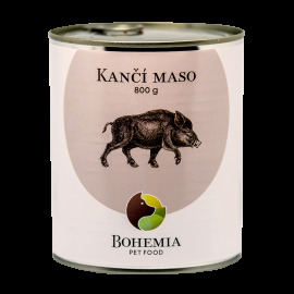 Bohemia Pet Food Mäso z diviaka vo vlastnej šťave 800g