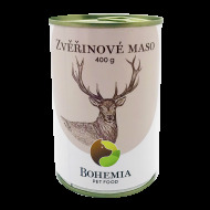 Bohemia Pet Food Zverinové mäso vo vlastnej šťave 400g - cena, porovnanie