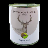 Bohemia Pet Food Zverinové mäso vo vlastnej šťave 800g - cena, porovnanie