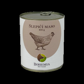 Bohemia Pet Food Kuracie mäso vo vlastnej šťave 800g