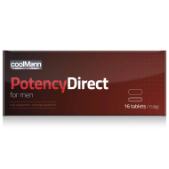 Cobeco Pharma CoolMann PotencyDirect 16tbl - cena, porovnanie