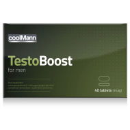 Cobeco Pharma CoolMann TestoBoost 40tbl - cena, porovnanie
