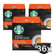 Starbucks Nescafé Dolce Gusto Medium Espresso Colombia 3x12ks - cena, porovnanie