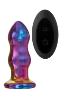 Dream Toys Glamour Glass Remote Vibe Curved Plug - cena, porovnanie