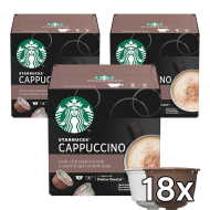 Starbucks Nescafé Dolce Gusto Cappuccino 3x6ks - cena, porovnanie