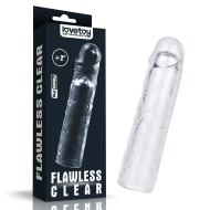 Lovetoy Flawless Clear Penis Sleeve Add 2" - cena, porovnanie