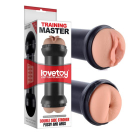 Lovetoy Master Double Side Stroker Pussy and Anus