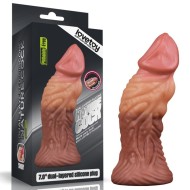 Lovetoy Dual layered Platinum Silicone Plug 7.0" - cena, porovnanie