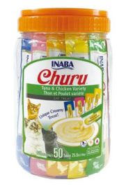 Churu Cat Vet Diet Purée Tuna & Chicken Varieties 50x14g