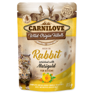 Carnilove Cat Pouch Rich in Rabbit Enriched with Marigold 85g - cena, porovnanie