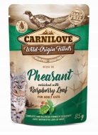 Carnilove Cat Pouch Pheasant & Raspberry Leaves 85g