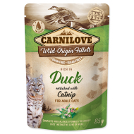 Carnilove Cat Pouch Duck Enriched & Catnip 85g - cena, porovnanie