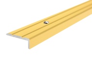 Profilteam Zlatá E00 schodová lišta skrutková 25 x 10 x 2700 - cena, porovnanie
