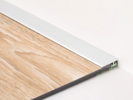 Profilpas Profix Thin S/4 Ukončovacia lišta pre vinyl Strieborná 2700 mm