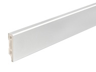 Profilpas PVC Line 8613 soklová lišta Strieborná 98 2500 mm
