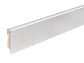 Profilpas PVC Line 8613 soklová lišta Strieborná kartáčovaná 99 2500 mm