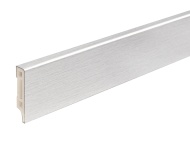 Profilpas PVC Line 8613 soklová lišta Strieborná kartáčovaná 99 2500 mm