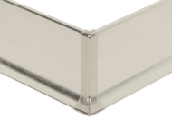Profilpas Vonkajší roh hliník 90/6ME Titan leštěný - cena, porovnanie