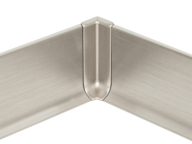 Profilpas Vnútorný roh hliník 90/6MI Titan brúsený
