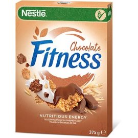 Nestlé FITNESS čokoládové raňajkové cereálie 375g