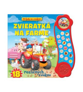 Príbeh so zvukmi Zvieratka na farme 18 rôznych zvukov - cena, porovnanie