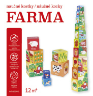 Farma - Naučné kostky/náučné kocky - cena, porovnanie