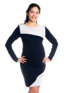 Be Maa Maa Tehotenské / dojčiace šaty Jane, dlhý rukáv - cena, porovnanie