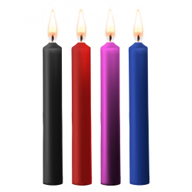 Ouch! Teasing Wax Candles Parafin 4ks Mixed Colors