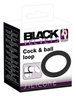 Black Velvet Cock & Ball Loop - cena, porovnanie