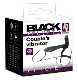 Black Velvet Couple's Vibrator