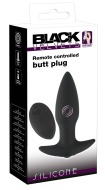 Black Velvet Remote controlled Silicone Butt Plug - cena, porovnanie