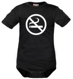 Baby Dejna Body krátký rukáv No Smoking