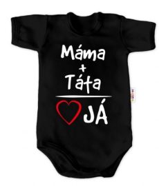 Baby Dejna Body krátký rukáv Máma + Táta = JÁ