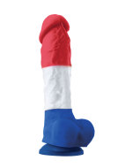 NS Novelties Tricolor Dildo 8 Inch - cena, porovnanie