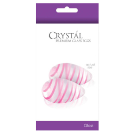NS Novelties Crystal Glass Eggs